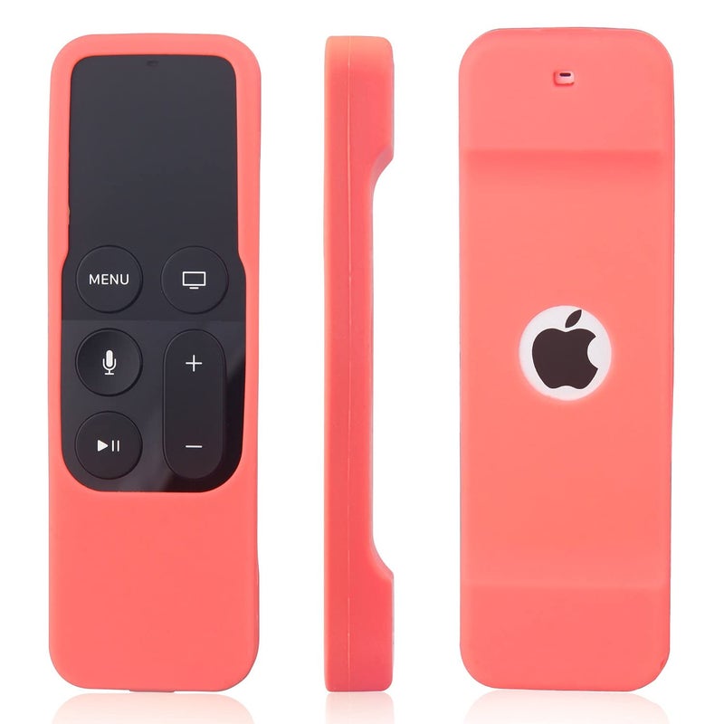 Akwox Light Weight [Anti Slip] Shock Proof Silicone Cover for New Apple Tv 4th / 4k 5th Generation Siri Remote Controller (Watermelon red) -not for New Apple 4k TV Series 6th Gen 2021 - Image 3